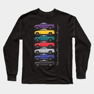 7 Large Print Long Sleeve T-Shirt